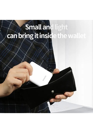 Geeksen Romoss Pure05 Beyaz 5000mah Powerbank - Akıllı Telefon Ve Tabletler İçin Hızlı Şarj Cihazı