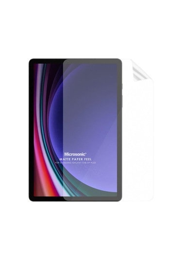 Microsonic Samsung Galaxy Uyumlu Tab S10 Plus X820 Paper Feel Kağıt Dokulu Mat Ekran Koruyucu