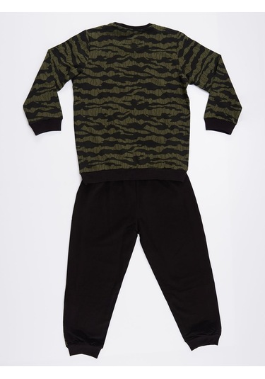Denokids Mushi Grafiti King Erkek Çocuk Eşofman Takım Çok Renkli