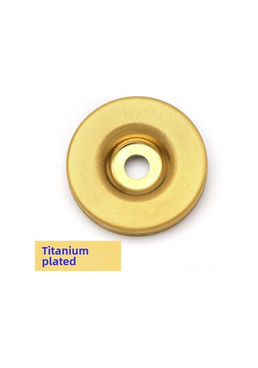 Konesam Çok Fonksiyonlu Taşlama Makinesi: Bıçak, Makas, Matkap Ucu Ve Cam Taşlama İçin Titanyum Kaplı Elmas Zımpara Diski 49mm, 180