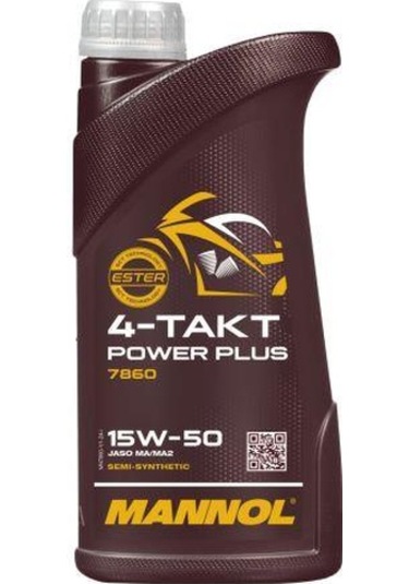 Mn7860-1 4-tak Power Plus Jaso Ma/ma2 Sae 15w-50 1 L