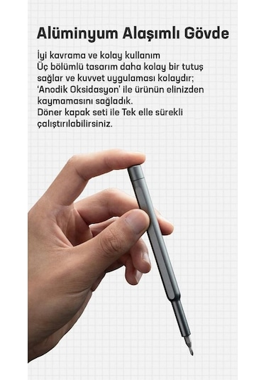 Shaza 24 Parça Hassas Tornavida Seti Szt01