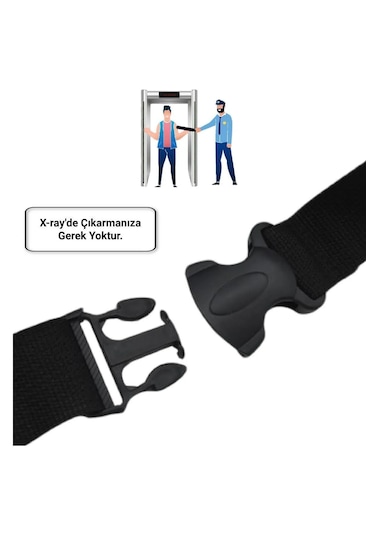 Bez Kemer Ayarlanabilir Anti Alerjik Plastik Tokalı