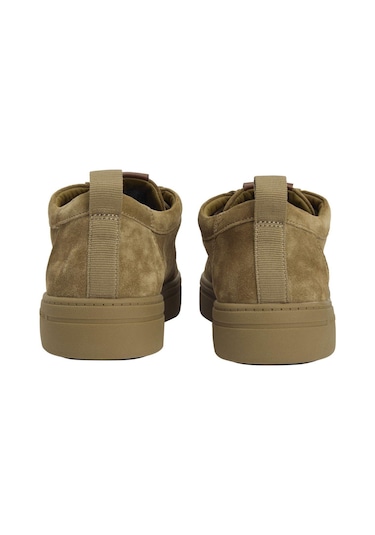 Modern Light Suede Moc Toe Kahverengi Erkek Ayakkabı-8920 Kahverengi