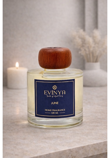 June Bambu Çubuklu Oda Kokusu 120 Ml Ferah & Hafif Reed Diffuser Sakura