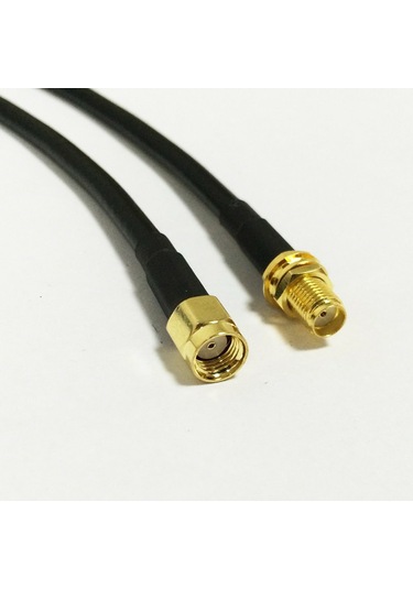 RP SMA Erkek - SMA Dişi Wireless Anten Kablosu 7 Metre