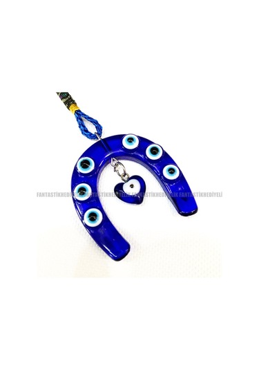 At Nalı Cam Nazar Araba Hediyesi Vantuz Otomobil Dikiz Ayna Süsü