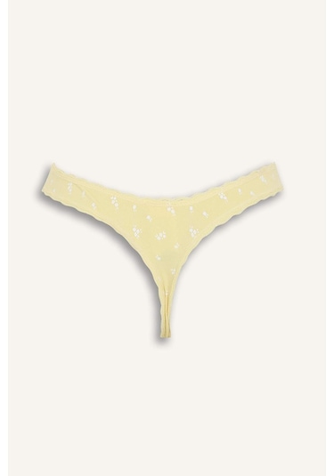 DeFacto Kadın 2'li Takım Desenli Seamles Kumaş Bralet Külot-Fall in Love E6601AX25SMYL118