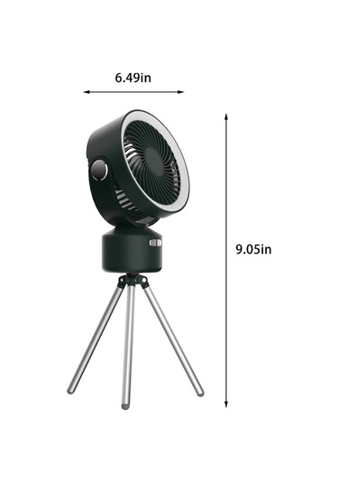 Jzcat- Trend Ön Çizgisi Kamp Fanı Ve Aydınlatma 2'si 1 Arada -