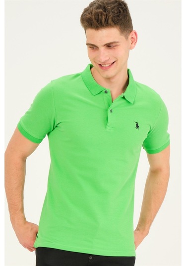 T8561 Dewberry Erkek Tshırt-çimen Yeşili Çimen Yeşili