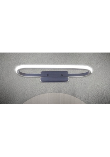 Ufo Siyah Led Aplik Beyaz Siyah