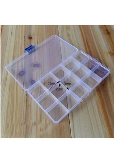 Hengjıa Qt020 On Beş Izgara Suya Dayanıklı Çok İşlevli Balıkçılık Aleti Dişli Depolama Sarı