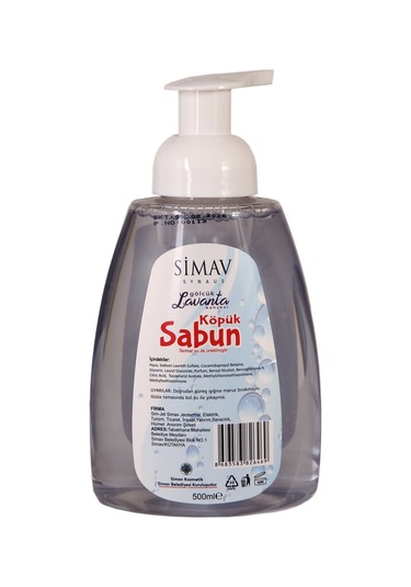 Simav Termal Sulu Lavanta Özlü Köpük Sabun 500 ML