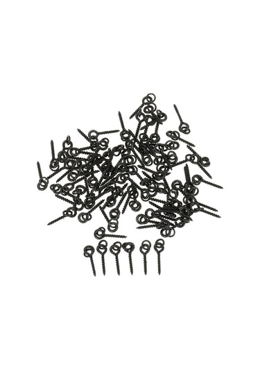 Novahub Tüm Yem Türleri İçin Sessiz Siyah Kaplama Boilie Yem Vidaları - Pratik Vida Bağlantılı