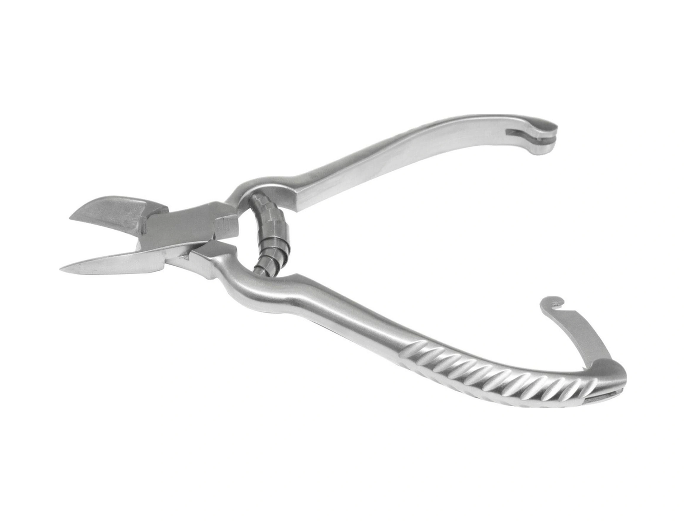 Barışhan Medikal Armo Turnboll Profesyonel Tırnak Pensi Podoloji Tırnak Makası Kilitli Yaylı Gri Çok Renkli