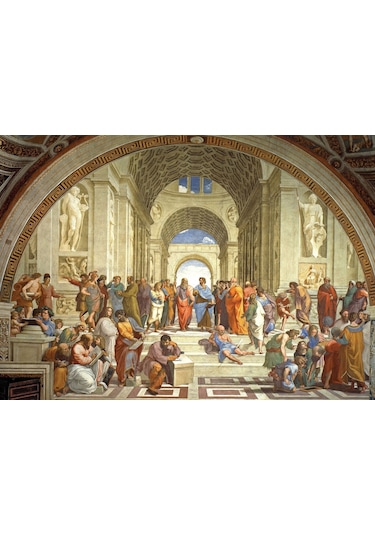 Yappuzz Atina Okulu 1000 Parça Puzzle
