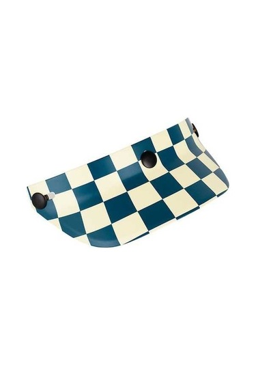 Novahub 3/4 Açık Güneş Koruyucu Vizör, Reçine Kask Vizörü, Motosiklet Kask İçin