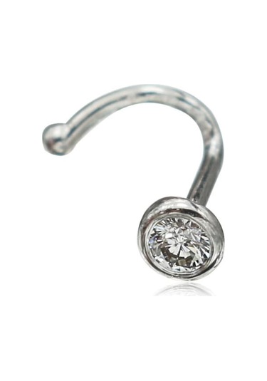 Pırlanta Hızma - G Renk 0,03 Karat 18 Ayar (413323446) Beyaz