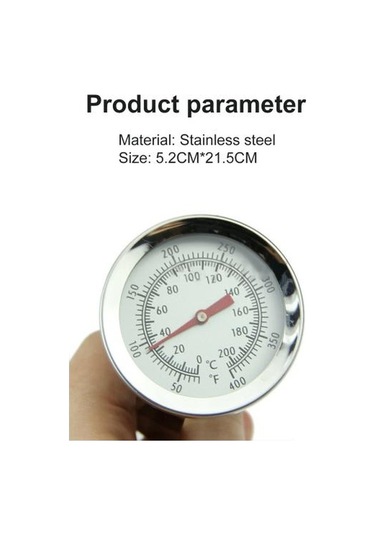 Pratik Piknik Sağlam Termometre Pas Önleyici Alet
