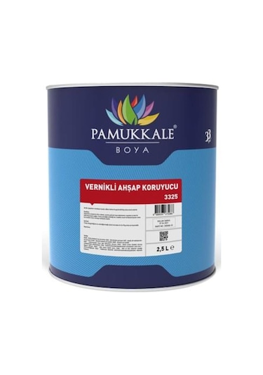 Pamukkale Vernikli Ahşap Koruyucu 2,5 Lt