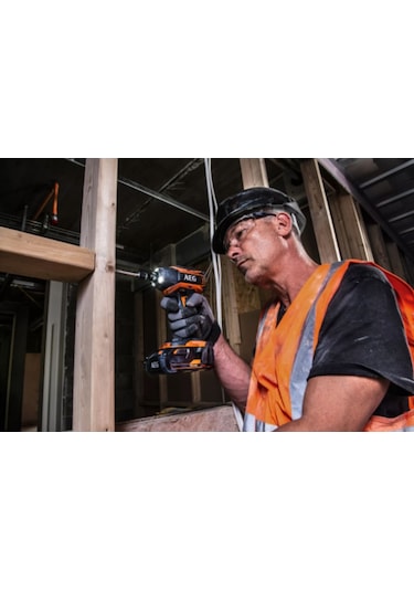 Aeg BSS 18B6 502 18V 5 Ah Li-ion Çift Akülü Kömürsüz Darbeli Vidalama