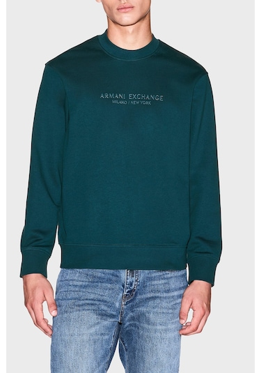 Armani Exchange Erkek Sweat Xm001284 Af20934 Ub022 Petrol PETROL Armani Exchange Erkek Sweat Xm001284 Af20934 Ub022 Petrol PETROL