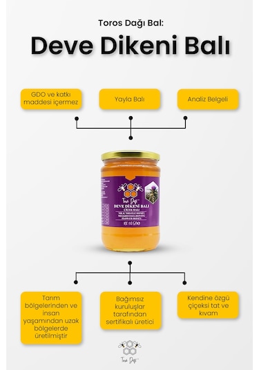 Toros Dağı Deve Dikeni Balı 860 G