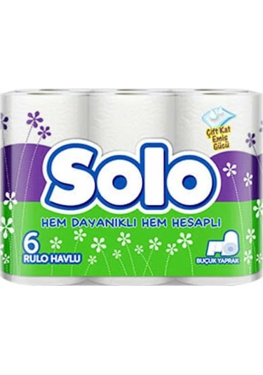 Solo Rulo Kağıt Havlu 6'lı