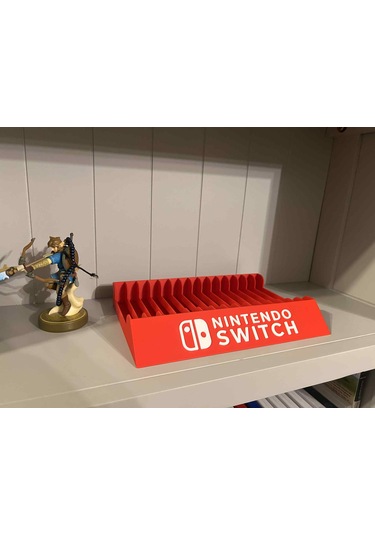 Nintendo Switch Cd Kutusu Düzenleme Rafı