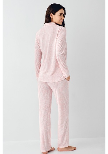 Pierre Cardin Kadın Krem Pijama Takımı Pc9087-s-v1 Krem
