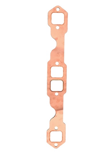 Kosona Sb Chevy 283-400 Motorları İçin Bakır Kaplama Exhaust Gasket Seti, 2 Adet, Tekrarlı Kullanım, Tamamen Leakproof, Direkt Değişim Sı-at58019