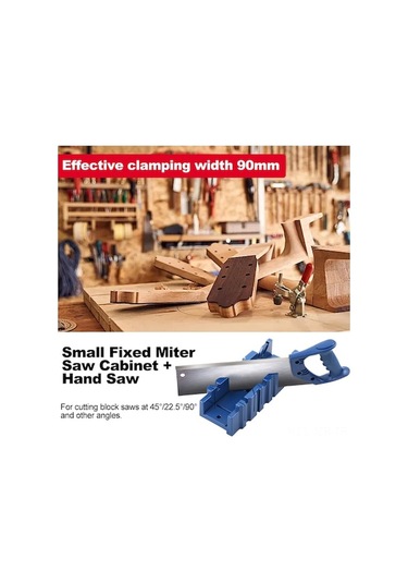 Carrier- Practical Tools, "45 22.5 90 Açılı Ahşap Kesme Kutusu -