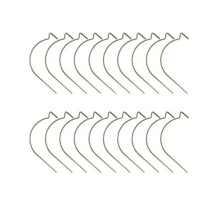 Fortunelane 20 Adet Paslanmaz Çelik Duvar Kancası: Ev Dekorasyonu, Ahşap/alçı Duvarlar İçin, Ev Giyim Asma Kancaları