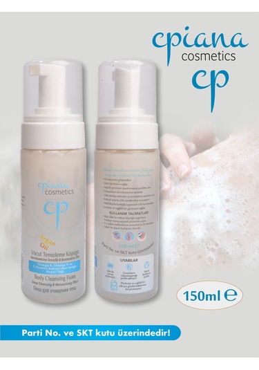 Vücüt Temizleme Köpüğü Argan Yağlı 150ml
