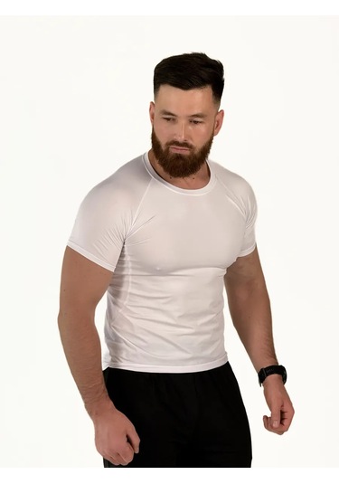 Uvın Spor Raşgard Tişört. 159482033 Beyaz