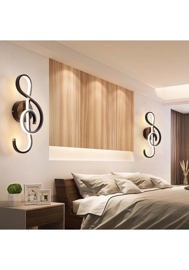 Novahub Yatak Odası Arka Plan Lambası, Led, Beyaz, Modern, Basit, Çocuk Odası, Başucu, Koridor, Oturma Odası Beyaz