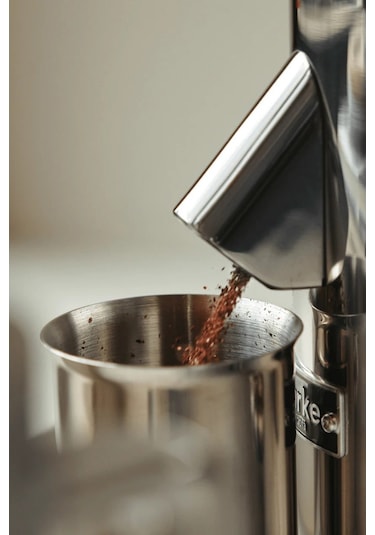 Aarke Coffee Grinder Ayarlanabilir Kahve Öğütücü Kahve Değirmeni & Öğütücüler Silver
