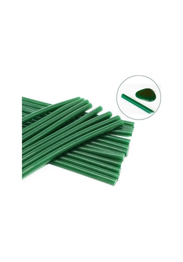 Mühür Mumu Çubuk Sıcak Tutkal 11Mm X 30Cm 4 Lü Yeşil Renk
