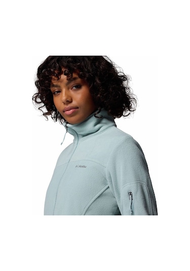 Columbia Fast Trek Iı Jacket Kadın Polar Ceket El6081-461 Mavi Koyu