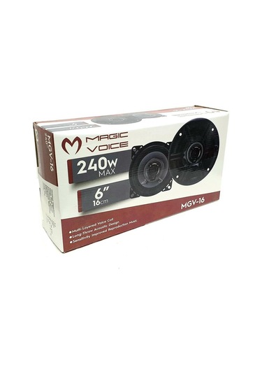 Magicvoice  Mgv-16  16Cm  240Watt  Tweeterli  2Li  Takım  Hoparlör