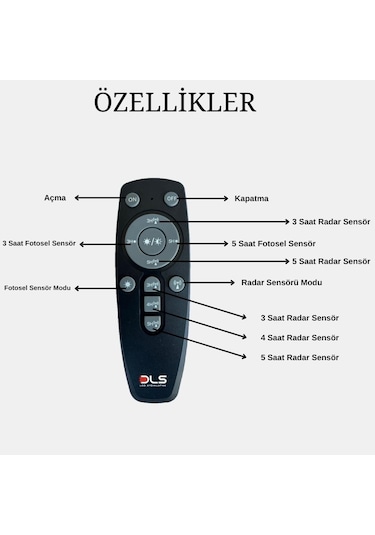 150 Ledli Güneş Enerjili Solar Bahçe Çevre Sokak Lambası Dls