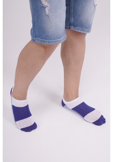 The Socks Company 3 Çift Erkek Patik Çorap 23SDCR156P Gri