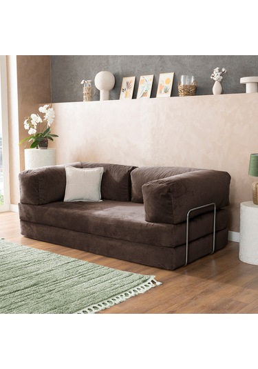 Argimo Godila Çok Amaçlı Sofa Çift Kişilik Yatak Koltuk Kahve