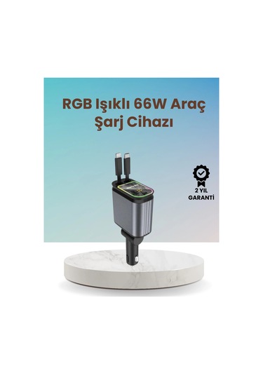 Bfs Bmw, Mercedes, Audi, Volkswagen Araçlar İçin 4 Ü 1 Arada Hızlı Şarj Cihazı