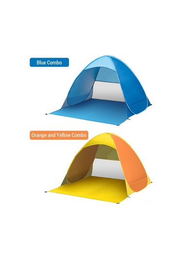 Padalink Otomatik Açılır Plaj Çadırı: Uv Koruma, Rüzgar Ve Yağmur Dayanıklı, Taşınabilir Çok Renkli