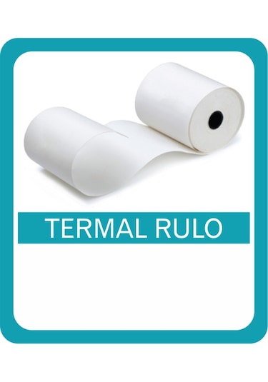 56x25 Metre Termal Rulo Tam Metraj Garantili 450 Adet 45 Paket