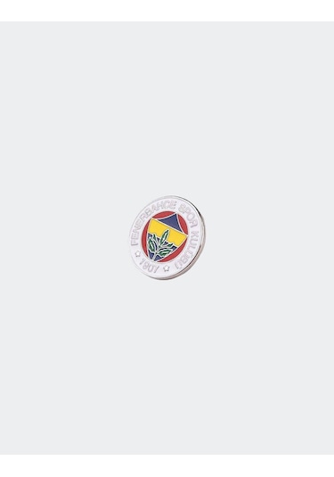 Rozet Fb Logo Mineli 1,9 Cm Gümüş