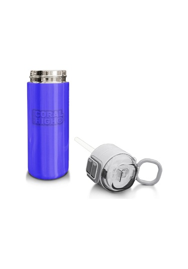 Coral High Kids Açık Mor Pipetli Ve Direkt İçim Çelik Termos 500 Ml 31830 Açık Mor