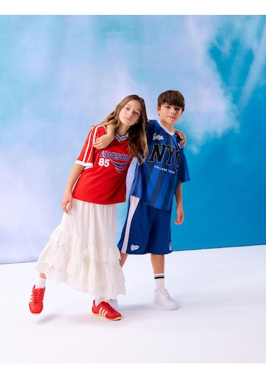 Koton Pamuklu Kat Detaylı Fırfırlı Brodeli Midi Etek Ekru 5skg70052aw Ekru