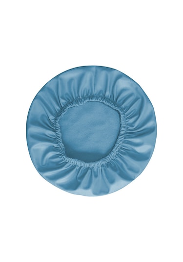 Reedark Kahverengi Pu Dikişli Dairesel Tabure Örtüsü - Su Ve Yağa Dayanıklı Bar, Mutfak, Café Sandalye Koruması DiğER